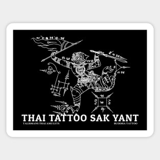 Classic Muay Thai Tatto Monkey Sticker